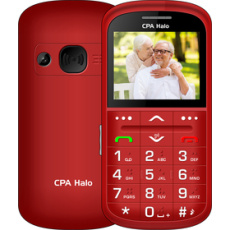 Mobilný telefón HALO 11 Pro Senior červený CPA