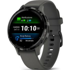 Smart hodinky VENU 3S Pebble Gray/Slate GARMIN