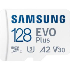 Pamäťová karta MicroSDXC 128GB EVO Plus +SD adp SAMSUNG