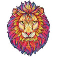 ZVÍŘATA Mysterious Lion (RS) puzzle UNIDRAGON