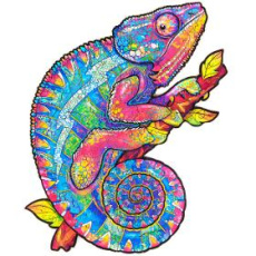 ZVÍŘATA Iridescent Chameleon(S) puzzle UNIDRAGON