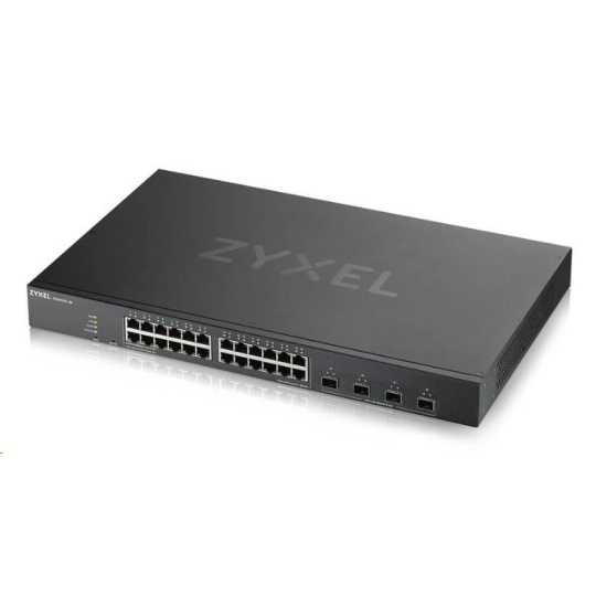 Zyxel XGS1930-28 28-portový inteligentný spravovaný prepínač, 24x gigabitový RJ45, 4x 10GbE SFP+