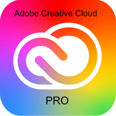 Adobe Creative Cloud Pro for teams Multi Platform Viacero jazykov (+CZ) Government, 1 používateľ, 12 mesiacov, Level 2, 10 - 49 Lic