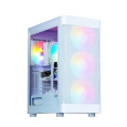 ZALMAN case I4 TG, Mid Tower, ATX, 2xUSB 3.0, 1xUSB 2.0, 4x 120mm RGB Fan, bílá