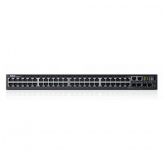 Dell Networking S3148 L3 48x 1GbE 2xCombo 2x 10GbE SFP+ fixed ports Stacking IO to PSU airflow 1x AC PSU