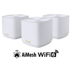 ASUS ZenWiFi XD4 3-pack, bezdrôtový systém AX1800 Dual-band Mesh WiFi 6