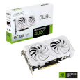 ASUS VGA NVIDIA GeForce RTX 4060 DUAL OC EVO 8G WHITE, 8G GDDR6, 3xDP, 1xHDMI