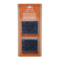 Traeger náhradní hlavice pro čistítcí kartáč (2 kusy)