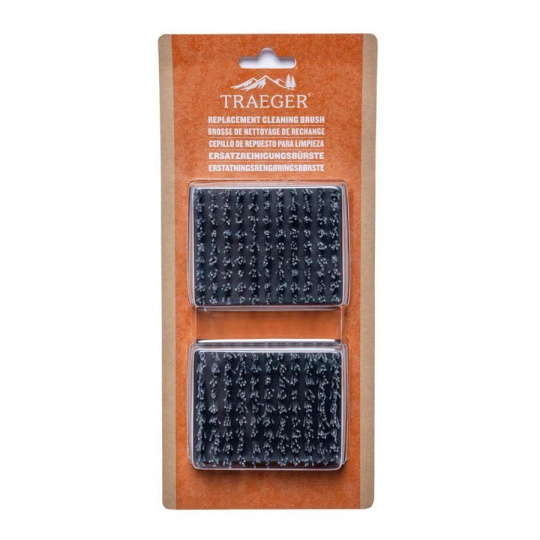Traeger náhradní hlavice pro čistítcí kartáč (2 kusy)