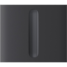 Ajax  CenterButton (Dimmer) vertical - Středový kryt stmívatelného tlačítka, vertikální instalace, grafitová