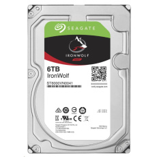 Bazar - SEAGATE HDD IRONWOLF (NAS) 6TB SATAIII/600, 5400rpm, recertified product