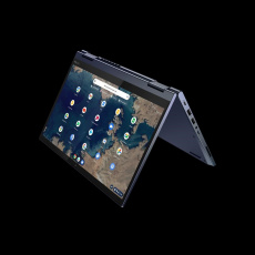 LENOVO NTB ThinkPad C13 Yoga Gen 1-AMD Ryzen 5,13.3" FHD IPS touch,8GB,128SSD,HDMI,Int. AMD Ra.,Blue,Chrome,1Y CC