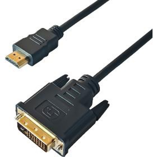 HDMI kábel YCH 515 HDMI / DVI kabel / 2m YENKEE