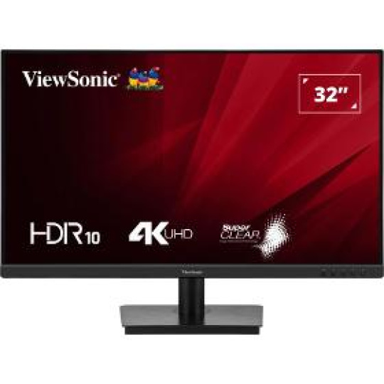 LCD monitor VA3208-4K-HD Black Viewsonic