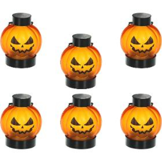 Halloween dekorácia RHW 007 Sada luceren 6ks LED WW RETLUX