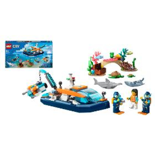 LEGO City Prieskumná ponorka potápačov 60377