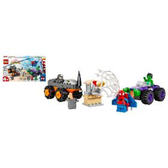 LEGO SpiderMan Hulk vs. Rhino - súboj džípov 10782