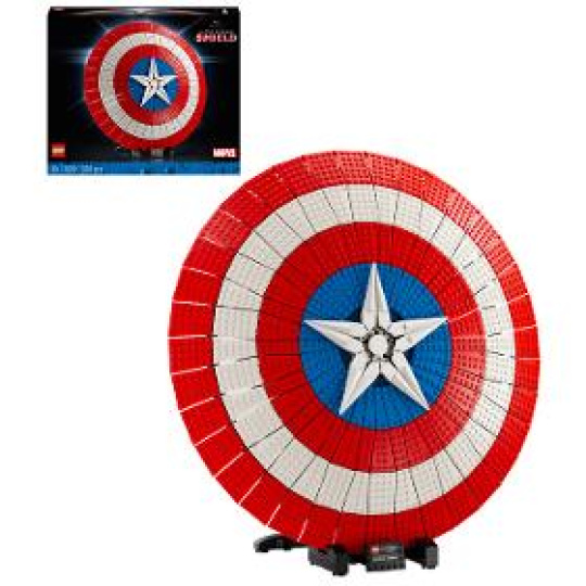 LEGO Marvel Štít Kapitána Ameriky 76262