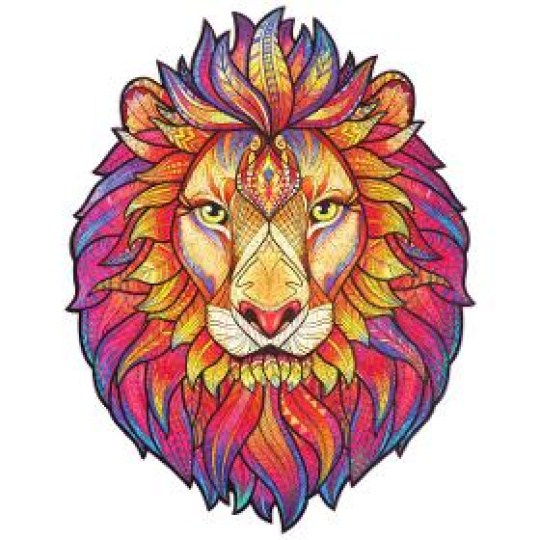 ZVÍŘATA Mysterious Lion (RS) puzzle UNIDRAGON