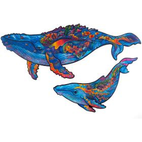 ZVÍŘATA Milky Whales (KS) puzzle UNIDRAGON