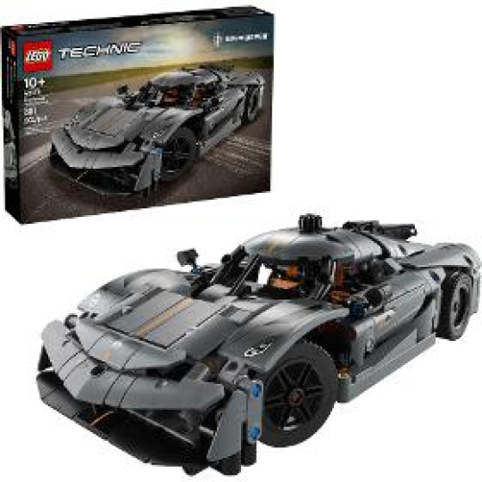 LEGO Technic Sivé hyperauto Koen. Jesko Abs. 42173