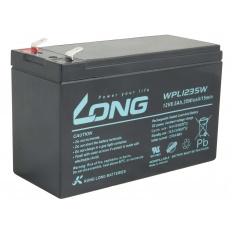 LONG batéria 12V 8,5Ah F2 HighRate LongLife 9 rokov (WPL1235W)