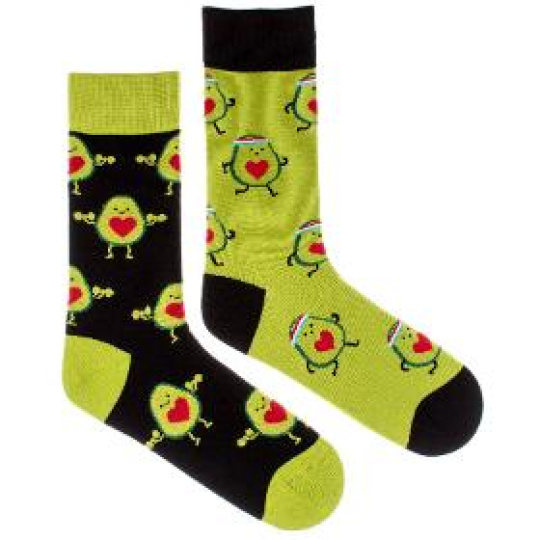 Ponožky Avocado L 43 - 46 FUSAKLE