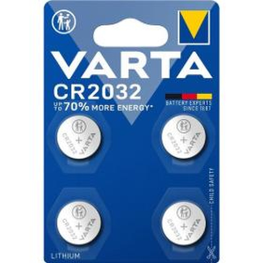 Batéria CR 2032 4BP Li VARTA