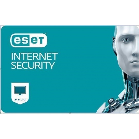 ESET Internet Security pre 4 zariadenia, predĺženie licencie na 1 rok