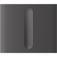 Ajax CenterButton (Dimmer) vertical - Středový kryt stmívatelného tlačítka, vertikální instalace, šedá Ajax CenterButton (Dimmer) vertical - Středový kryt stmívatelného tlačítka, vertikální instalace, šedá
