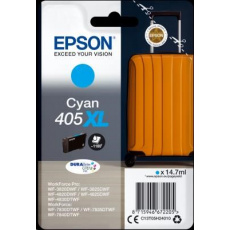 Jednorazové balenie atramentu EPSON Cyan 405XL Durabrite Ultra Jednorazové balenie atramentu EPSON Cyan 405XL Durabrite Ultra
