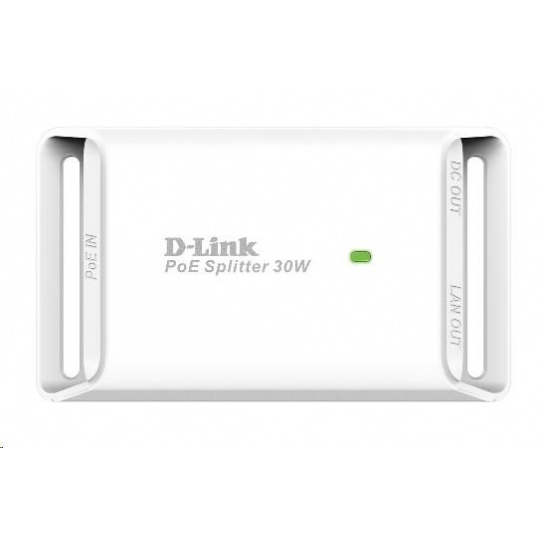 D-Link DPE-301GS 1-portový gigabitový 30W PoE splitter