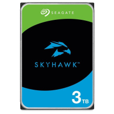 SEAGATE HDD 3TB SKYHAWK, 3.5", SATAIII, 5400 RPM, Cache 256MB