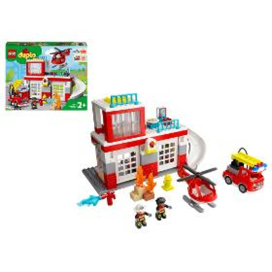 LEGO Duplo Hasičská stanica a vrtuľník 10970