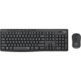 PC klávesnica a myš - set MK295 Wrls Combo graphite CZ/SK LOGITECH