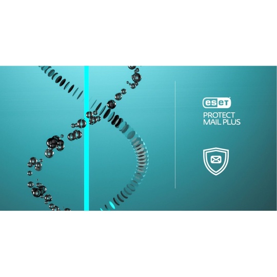 ESET PROTECT Mail Plus pre 50 - 99 zariadenia, nová licencia na 1 rok