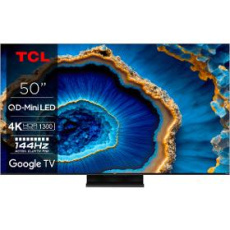 QLED televízor 50C809 QLED MiniLED 144Hz 4K GOOGLE TCL