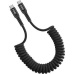 Kábel YCU 501 BK špirál. kábel USB C/C YENKEE