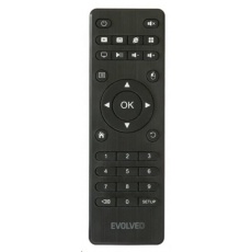 EVOLVEO dálkový ovladač, pro Android Box M4, M8, H4, H8, Q5 4K EVOLVEO dálkový ovladač, pro Android Box M4, M8, H4, H8, Q5 4K
