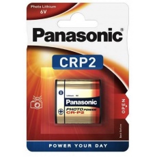 PANASONIC Lithiové - FOTO baterie CR-P2L/1BP 6V (blistr - 1ks) PANASONIC Lithiové - FOTO baterie CR-P2L/1BP 6V (blistr - 1ks)