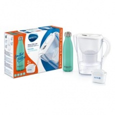 Filtračná kanvica Marella Memo biela 2MX+ termofľaša BRITA Filtračná kanvica Marella Memo biela 2MX+ termofľaša BRITA