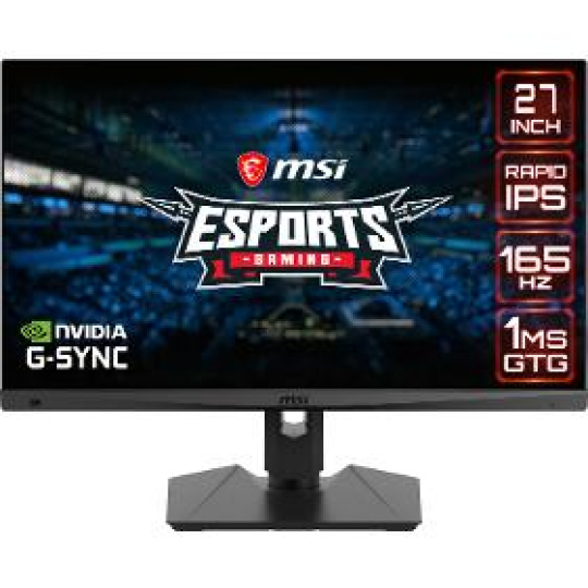 LED monitor Optix MAG274QRF-QD 27 WQHD IPS 165Hz MSI