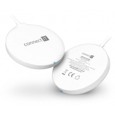 CONNECT IT MagSafe Wireless Fast Charge Bezdrôtová nabíjačka, 15 W, biela