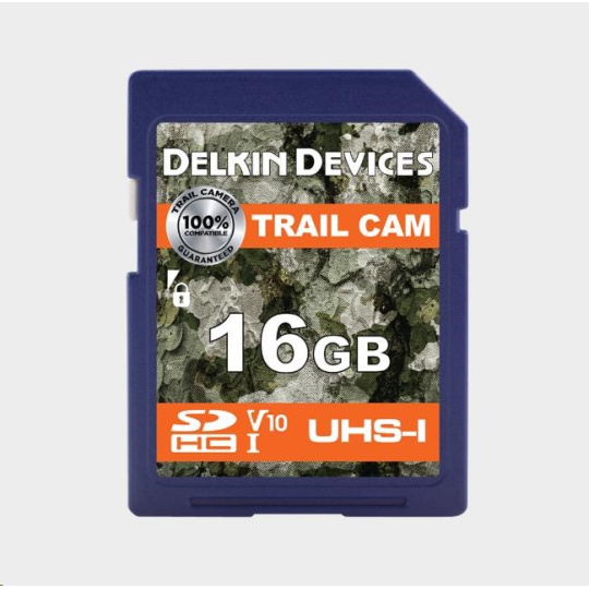 Delkin SDHC Trail Cam R100/W30 (V10) 16GB Delkin SDHC Trail Cam R100/W30 (V10) 16GB