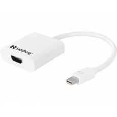 Sandberg kabel mini DisplayPort -> HDMI, délka 0,2 m, bílá