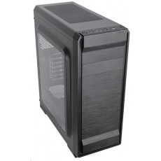 CRONO skříň MT-850i MidiTower bez zdroje, black CRONO skříň MT-850i MidiTower bez zdroje, black
