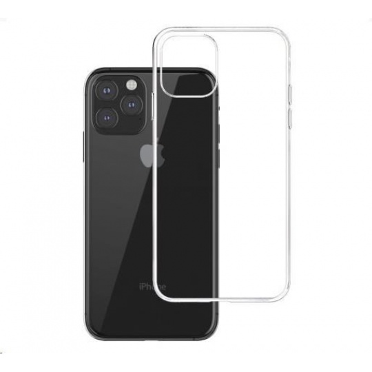 3mk ochranný kryt Clear Case pro Apple iPhone 12 / 12 Pro, čirá