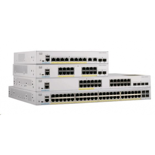 Cisco Catalyst C1000-16P-E-2G-L, 16x10/100/1000, 2xSFP, PoE - REFRESH