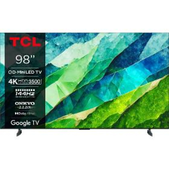 QLED televízor 98C855 QLED TV Mini LED 144Hz TCL