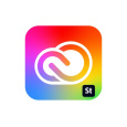 Adobe Creative Cloud for teams All Apps with Adobe Stock MP ENG COM NEW 1 User, 12 Months, Level 1, 1-9 Lic